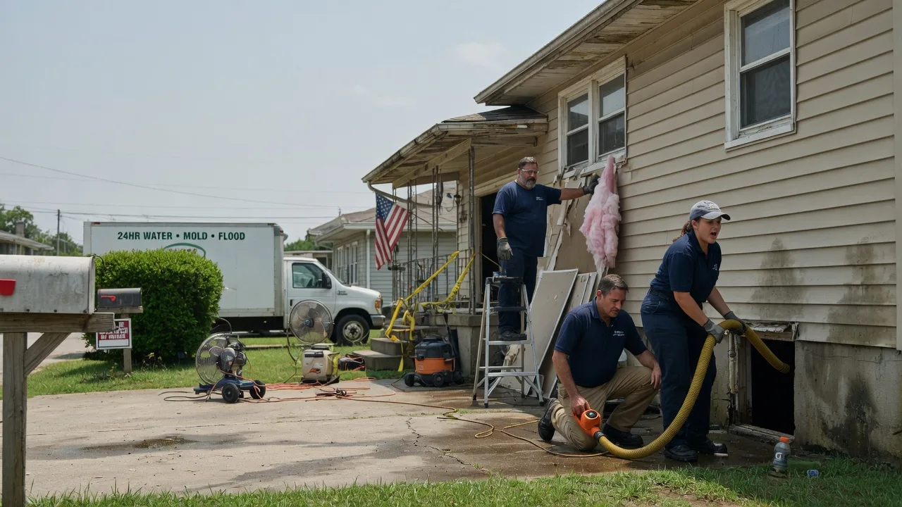 Water Damage Repair in New Concord, KY near me
